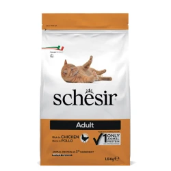 SCHESIR Suva hrana za mačke, Piletina, 1.5kg