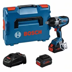 BOSCH PLAVI ALAT GDS 18V-1050 H Akumulatorski udarni odvrtač 2 x 8Ah +  kofer