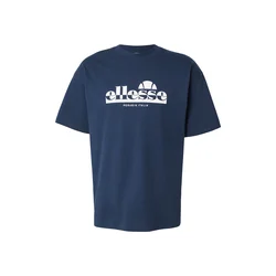 ELLESSE Majica Plerica  mornarska / bela