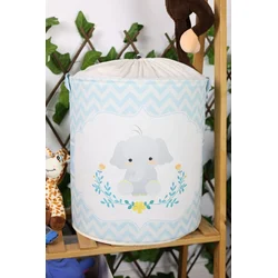 Aberto Design Korpa za odlaganje stvari YLC.S.013, 37x40x37cm, Belo-plava