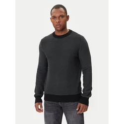 BOSS Pulover Klapok 50548673 Črna Regular Fit