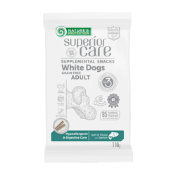 NATURES PROTECTION Poslastica za pse sa ukusom lososa Hypoallergenic? Digestive Care 110g