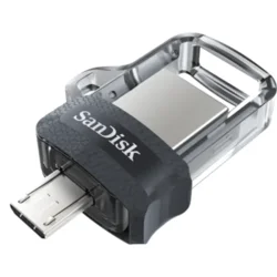 SanDisk Dual Drive USB 64GB M3.0 GREY&SILVER