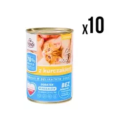 Frendi konzerva za mačke junior piletina 400g x10 komada ( 5730 )
