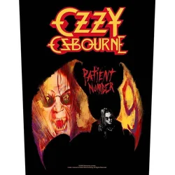 Našitek (velik) OZZY OSBOURNE - PATIENT NO. 9 - RAZAMATAZ - BP1241