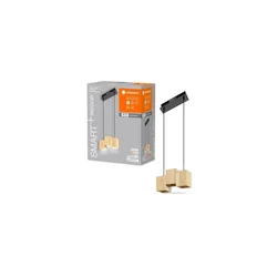 Ledvance - LED prigušiva luster na sajli DECOR WOOD 3xLED/7W/230V Wi-Fi