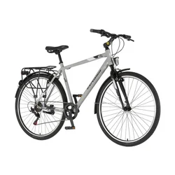 Bicikl Tour Explorer Axys 28 Alu 21 V-Brake 6 Brzina 167-192cm (L/Xl) Sivi