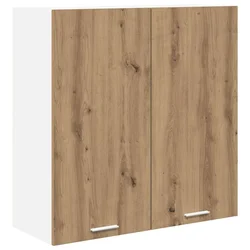 Vidaxl Viseča omarica Umetni hrast 80 x 31 x 80 cm Konstruiran les