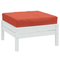 Jastuk za palete prošarani crvena 60x60x9,5 cm od tkanine