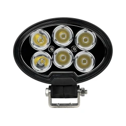 LED spot svetlo za automobil CRNA LED/60W/10-30V IP69 5700K ovalno