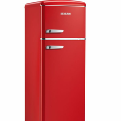 Severin Retro kombinirani hladnjak crveni RKG 8930