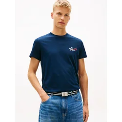Tommy Jeans kratka majica moška bombažna