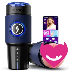 SuperLove Realistic AI Sync Heating & Thrusting Masturbator with App