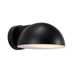 CLARSO ZIDNA SVJETILJKA CRNA E27/IP44/10W/220-240V