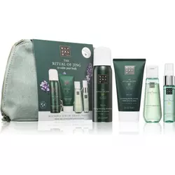 RITUALS Jing Set Krema za telo 70 ml+ suvo ulje za telo 50 ml + pillow & body mist 20 ml + gel za tuširanje 50 ml