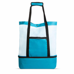 Termo torba za na plažo 45x43x15 cm modra