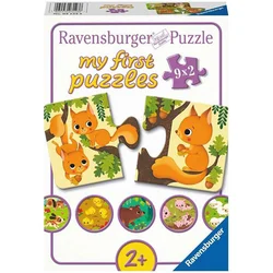 Ravensburger Slagalica Životinje i njihovi mladunci, 9x2 dela