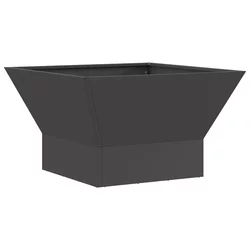 Kamin Crna 60 x 60 x 35 cm Čelik