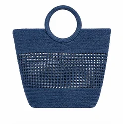 Plažna torba LS Collection - modra