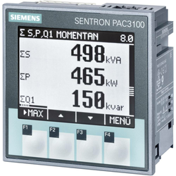 Siemens Višenamjenski mjerač Siemens Sentron PAC3100, maks. 3 x 480/277 V/AC, dimenzija: 92 x 92 m