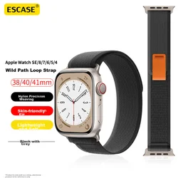 Escase Zamenska narukvica za pametni sat za Apple Watch S11/10/9/8/7/6/5/4/SE3, Crna