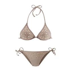 JETTE Bikini temno bež