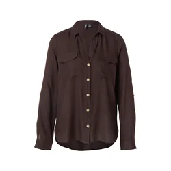 VERO MODA Bluza VMBUMPY čokolada