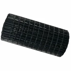 Vidaxl Evropska ograja Siva 0,6 x 25 m PVC prevlečen železo