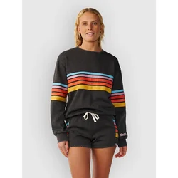 Rip Curl Surf Revival Relaxed Crew Sweater washed black