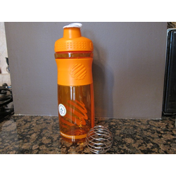 BlenderBottle Sportmixer transparenten, oranžen 590 ml