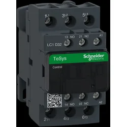 Schneider Electric Močnostni kontaktor TeSys D AC3 32A 3P 1NO 1NC tuljava 230VAC škatlaste sponke