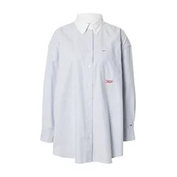 Tommy Jeans Bluza svetlo modra/bela