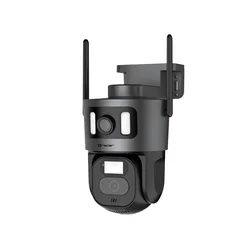 TRACER Spoljna WiFi IP kamera 2x3MP QXGA rotirajuća 355° IP66 crna Patrol BKK360-2