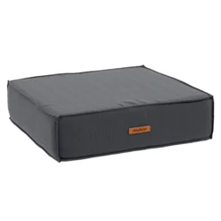 Jastuk za pod Korai 45x45x12cm tamno sivi Hesperide