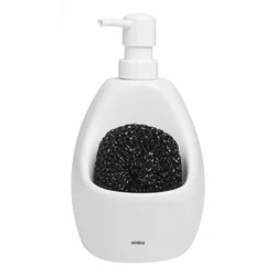 Bel keramičen dozirnik za milo 590 ml Joey – Umbra
