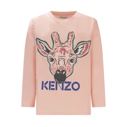 KENZO Majica za devojčice K15543/471, Roze
