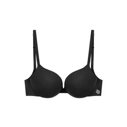 GOD SAVE QUEENS Nedrček Second Skin Ultimate Push-Up Bra antracit