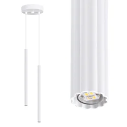 Sollux SL.1866 - Luster na sajli ARCHE 2xG9/8W/230V bela