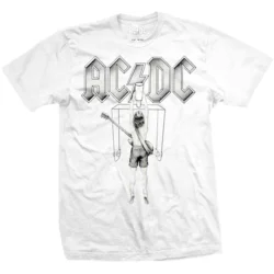 AC/DC Majica Switch Unisex White M