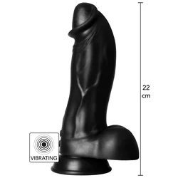 Hidden Desire Extreme Vibrating Dinosaur Monster Dildo Black