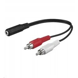 MicroConnect avdio kabel 3,5 mm 0,2 m