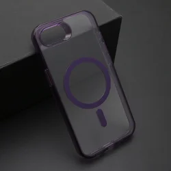Maska COLOR FRAME MagSafe za iPhone 16E/ ljubičasta