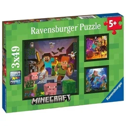 Ravensburger Puzzle Minecraft Biomi 3x49 kosov