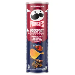 Pringles Čips, Kanadski slatko-dimljeni BBQ, 165 g