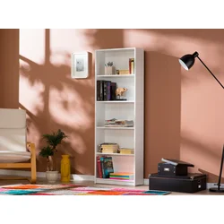 Hanah Home Polica 58x170x23cm Bela