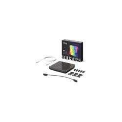 Twinkly TWQ064STW-01-BUSB - LED RGB panel SQUARES, 64 LED diode, 16x16 cm, Wi-Fi