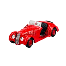 shumee WELLY STARODOBNI BMW 328 RDEČ BREZ STREHE 1:34 98874