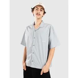 Monet Skateboards Stripe Crop Shirt blue