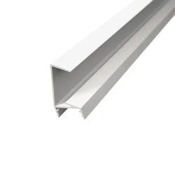 179308 LP SHELF alu LED profil bel brez pokrova