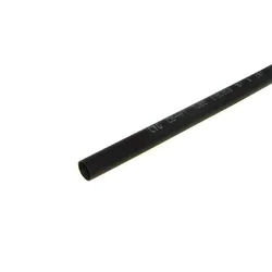 Termokrčljiva cev 2,5mm 1m črna